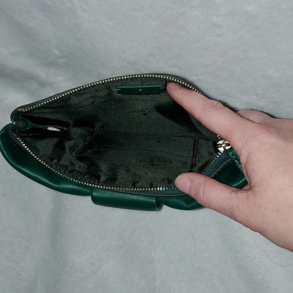 Kate Spade Smooth Leather Millie Bow Wristlet